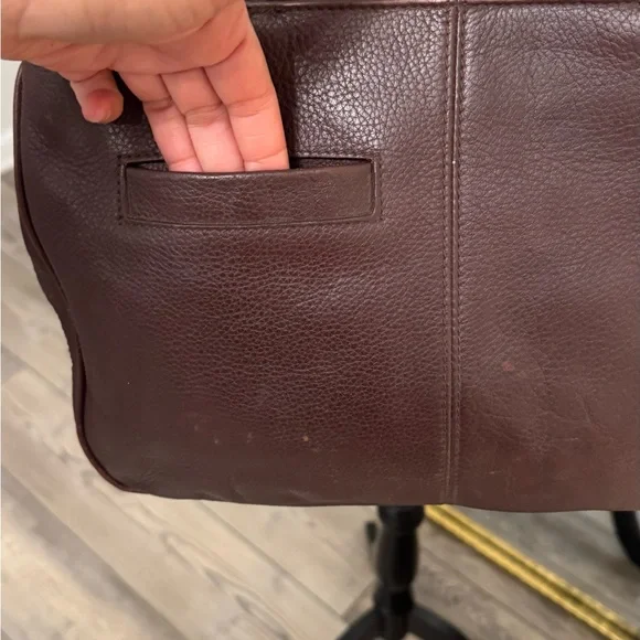 Etienne aigner Elegant Brown Leather Tote Bag - Picture 7 of 16